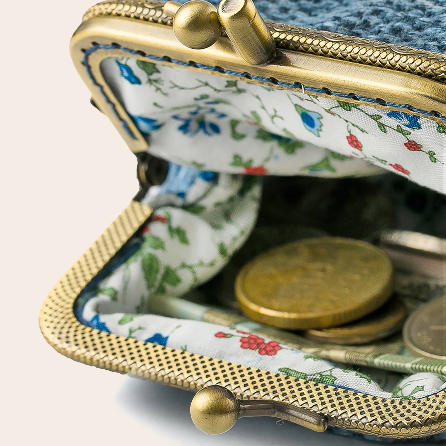 Blue Coin Purse