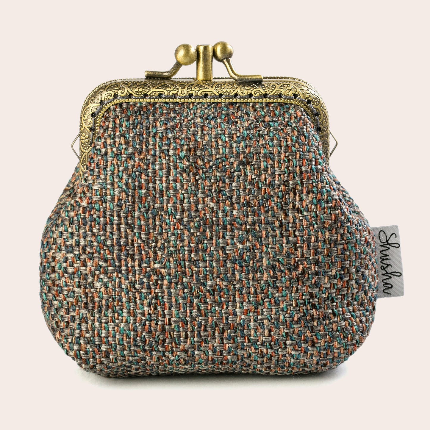 Blue Copper Coin Purse