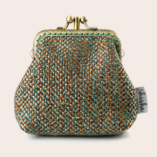 Green Copper Coin Purse