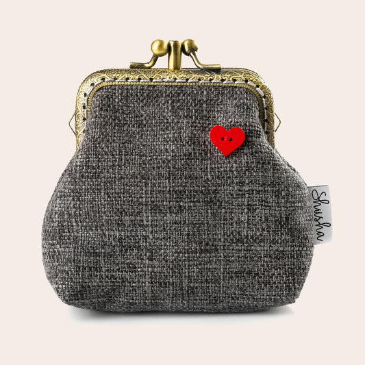 Grey Coin Purse