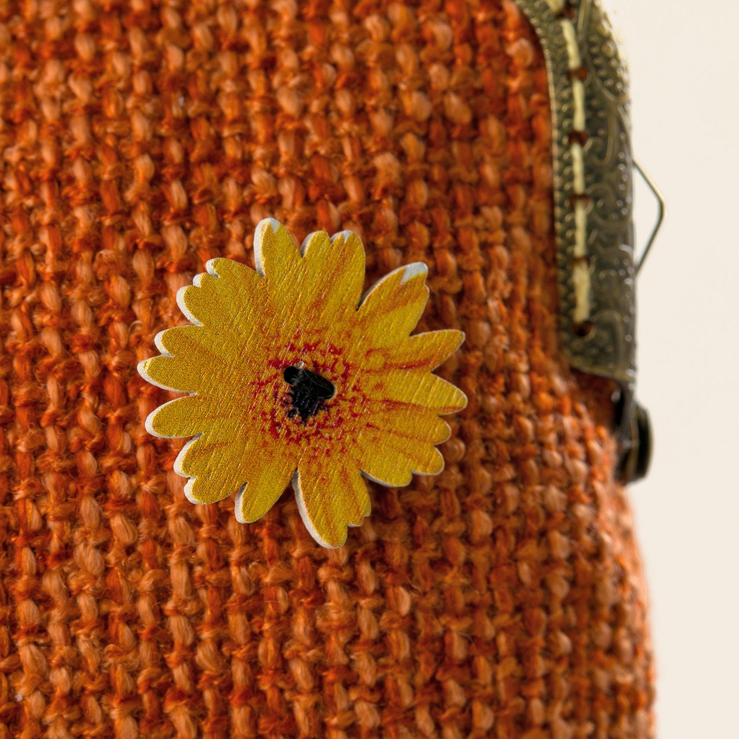 Orange Eyeglasses Case
