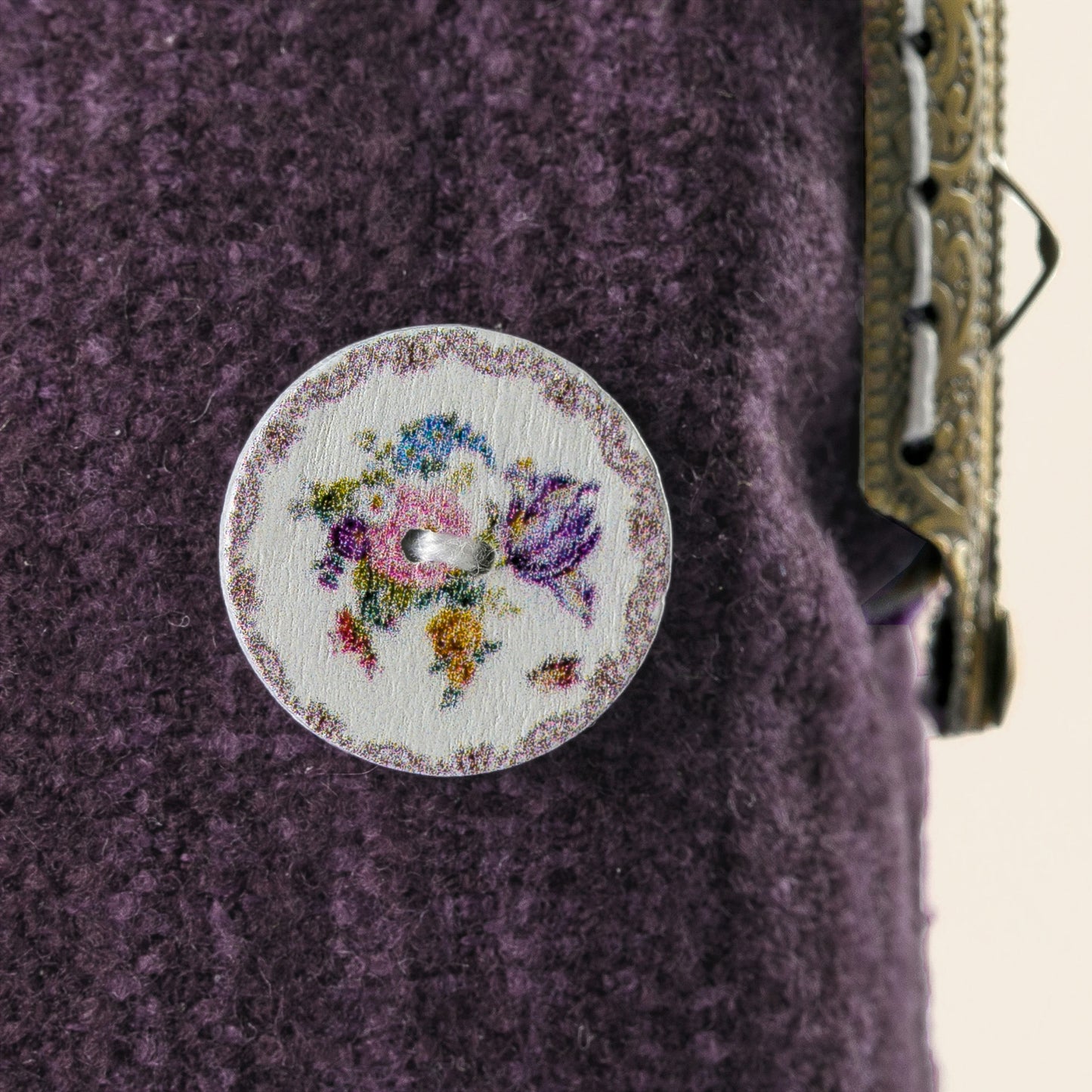 Purple Eyeglasses Case