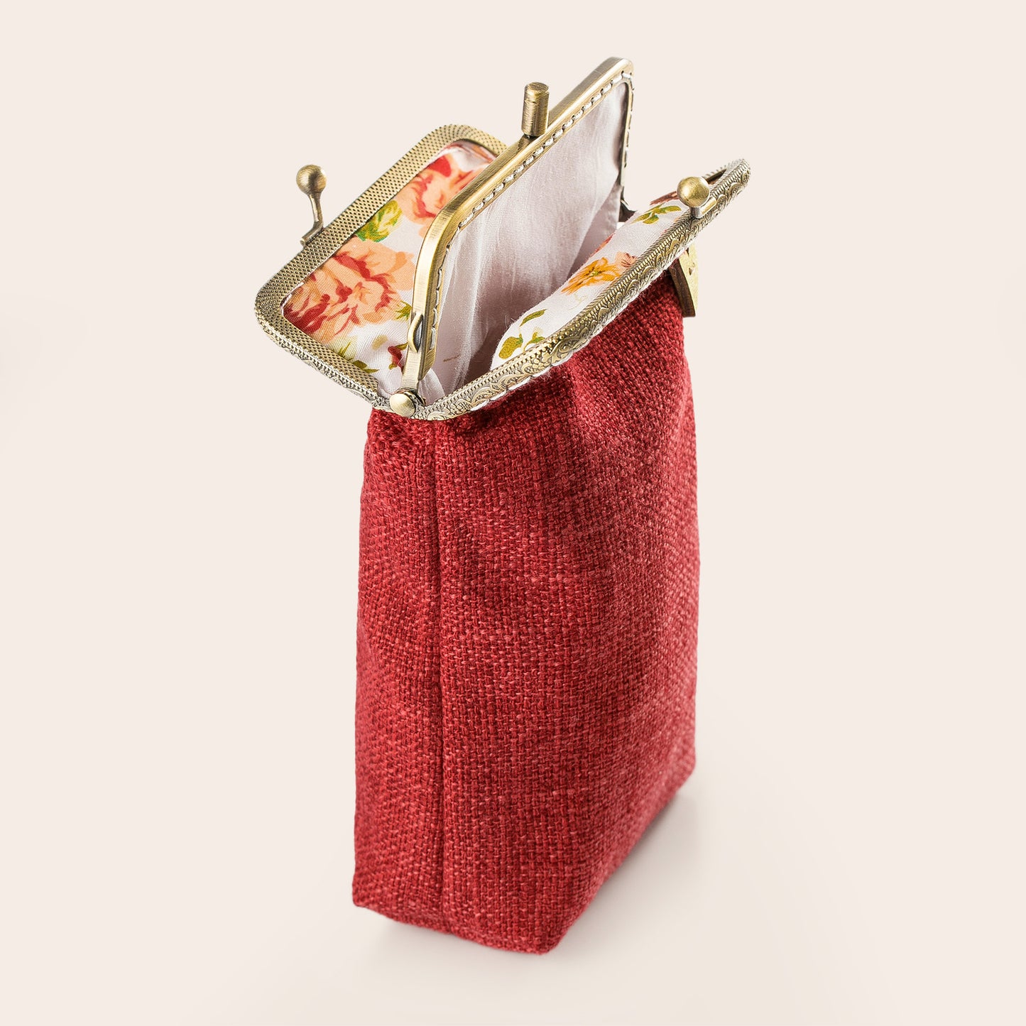 Red Eyeglasses Case