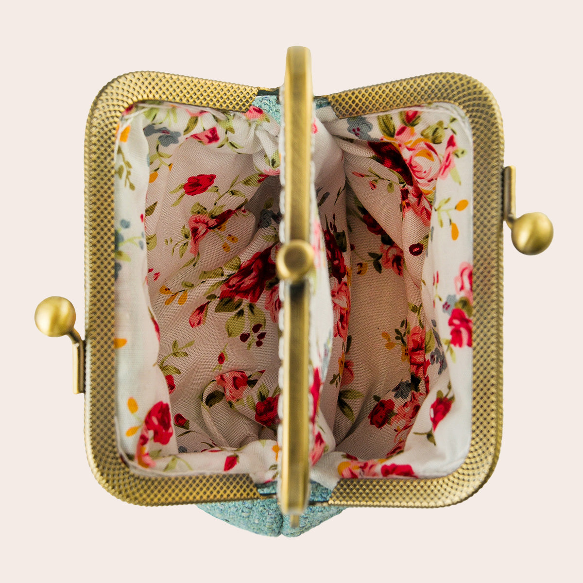 Light Blue Coin Purse