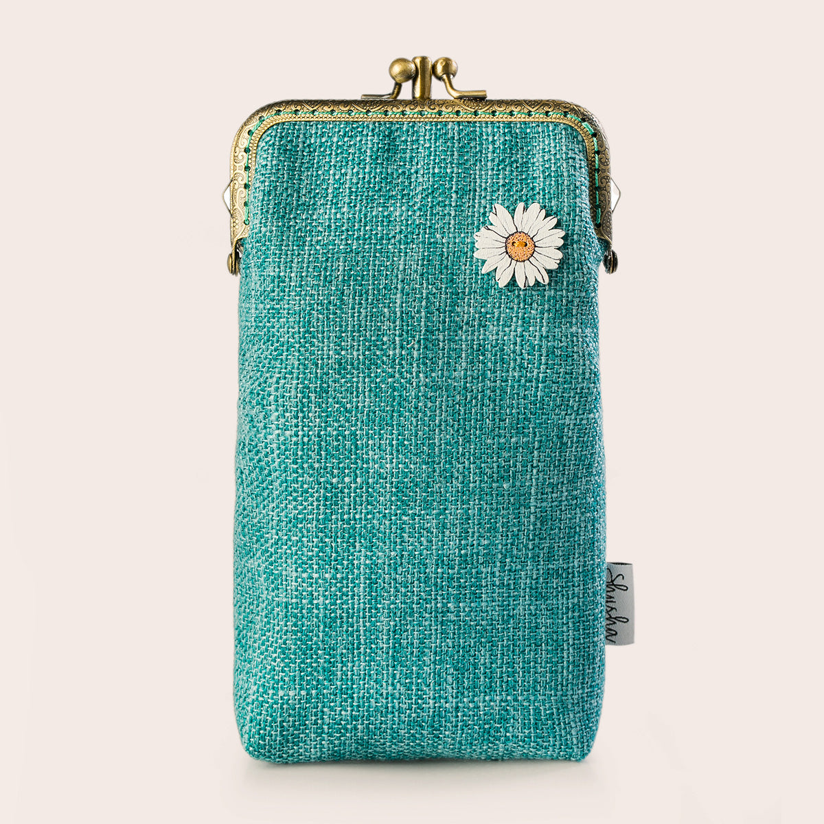 Teal Eyeglasses Case