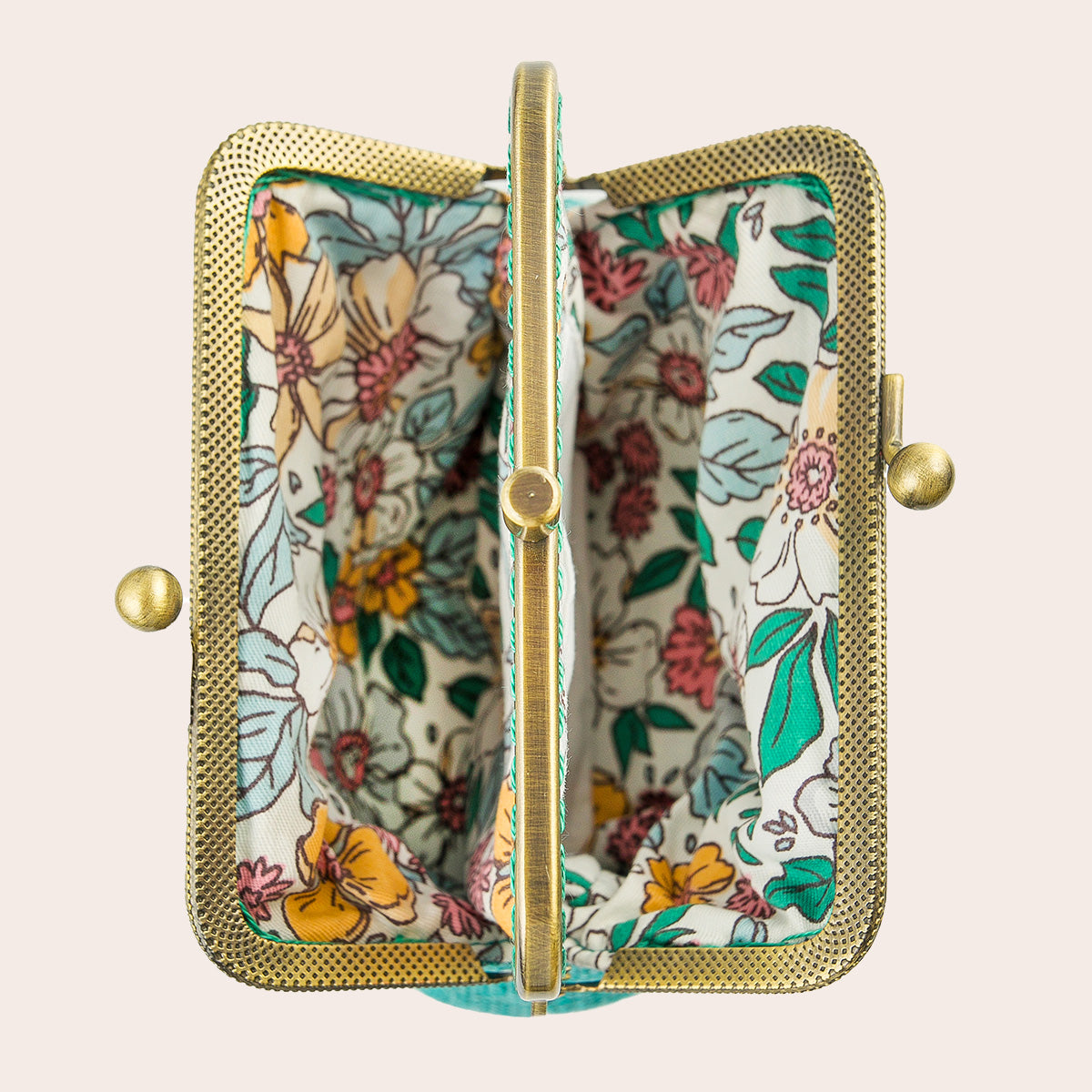 Teal Coin Purse
