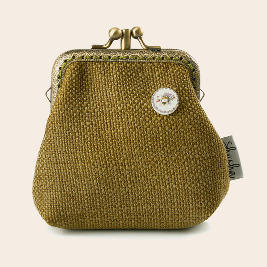 Olive Green Coin Purse